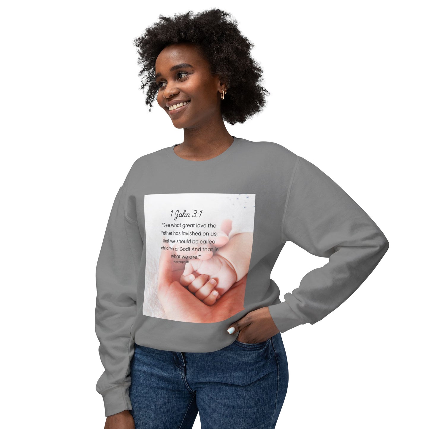 Unisex Lightweight Crewneck Sweatshirt