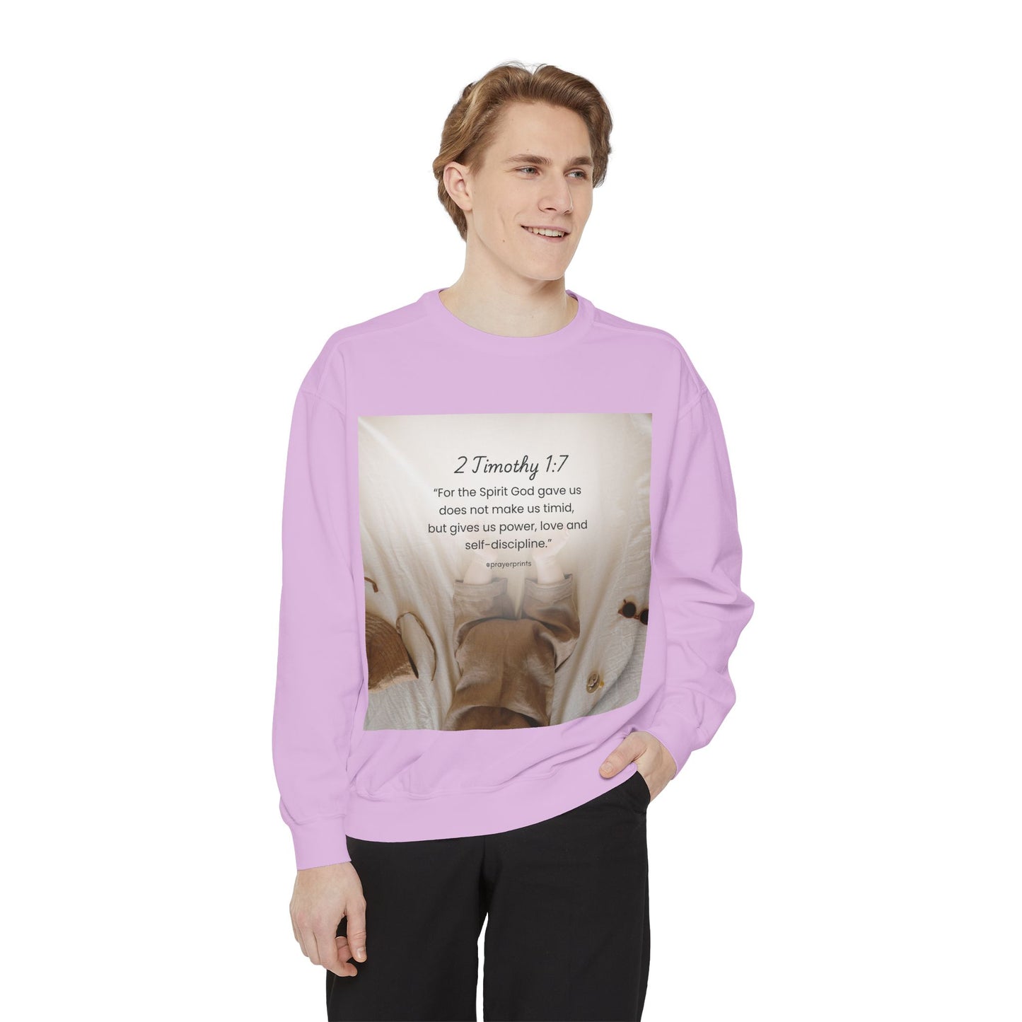 Unisex Garment-Dyed Sweatshirt
