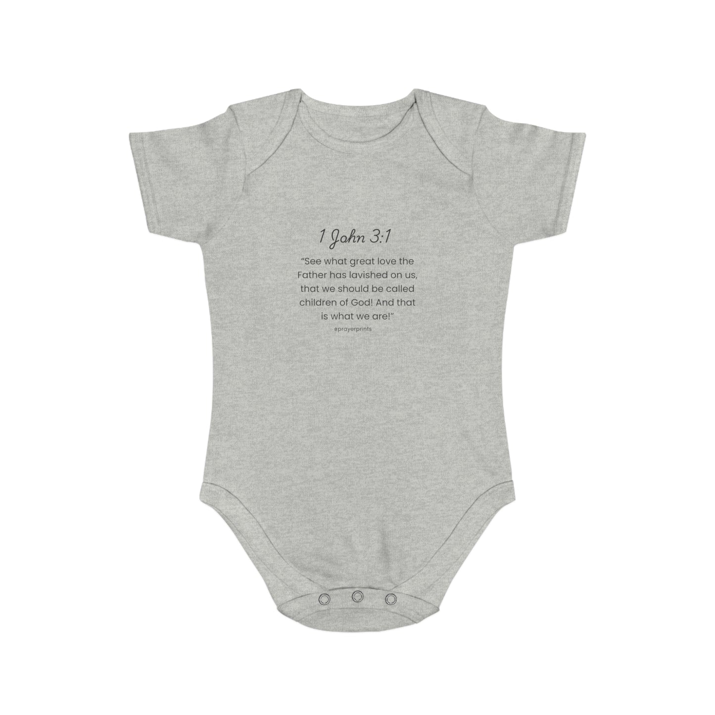 Short Sleeve Baby Bodysuit