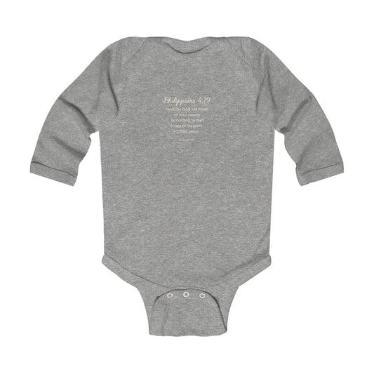 Infant Long Sleeve Bodysuit