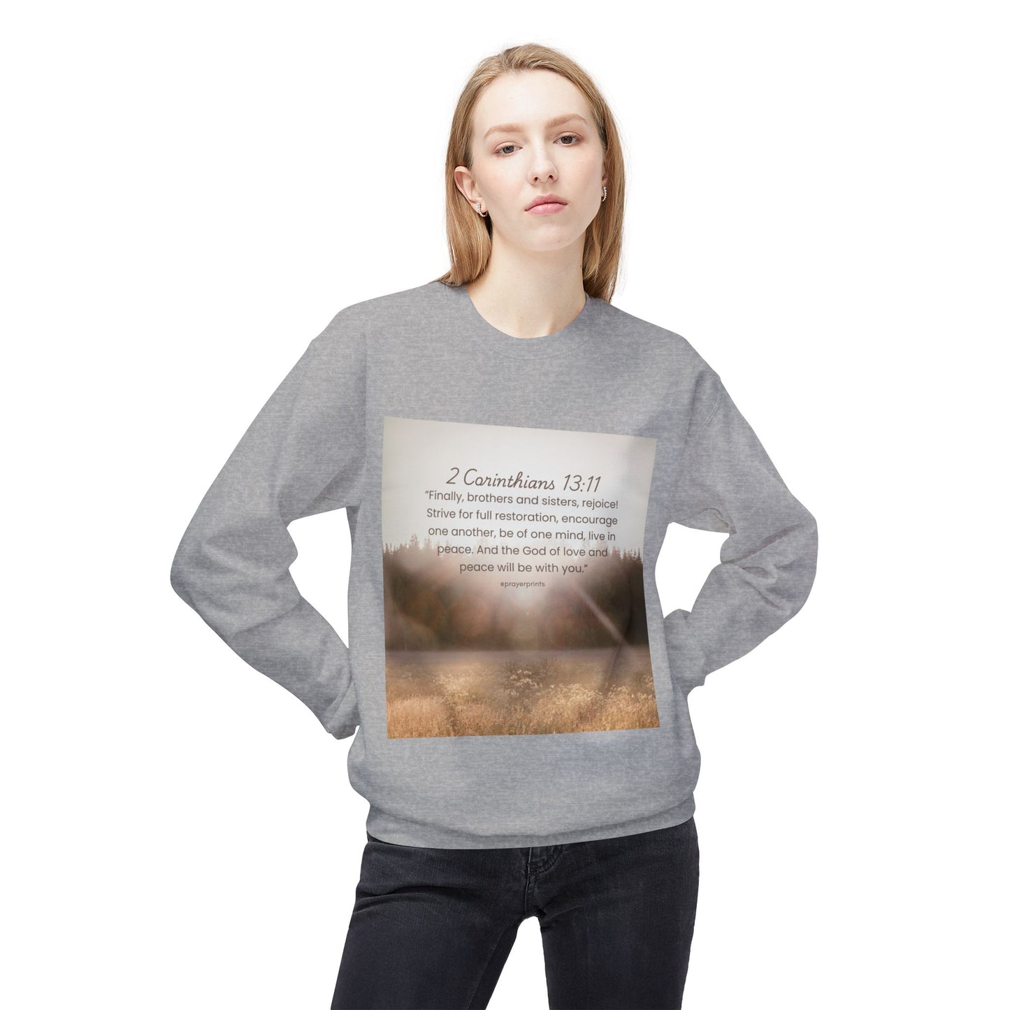 Unisex Midweight Softstyle Fleece Crewneck Sweatshirt