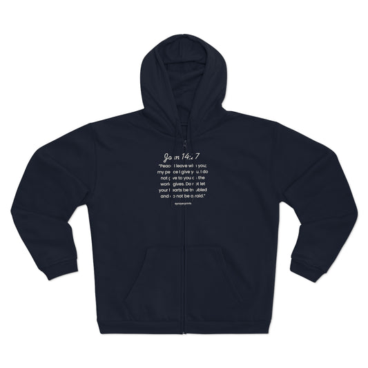 Unisex Hooded Zip Sweatshirt