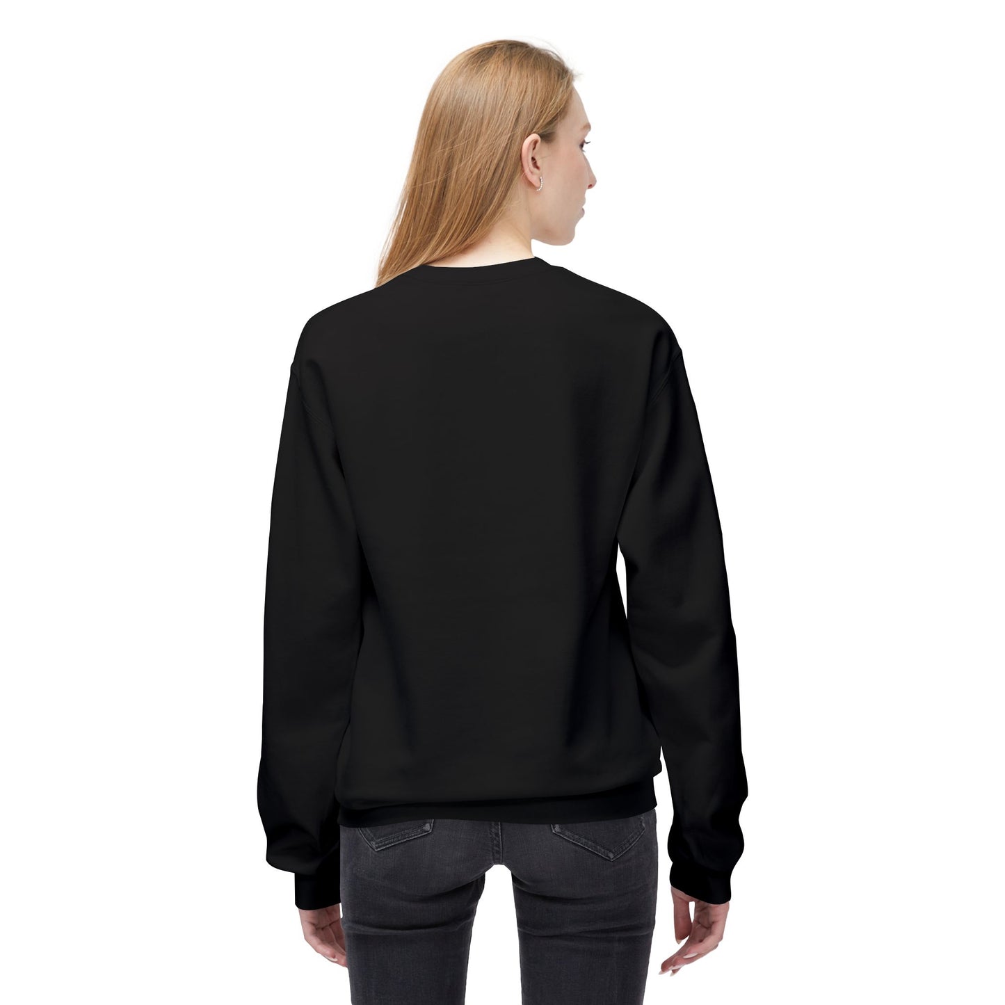 Faith-Inspired Fleece Crewneck Sweatshirt with Philippians 4:19 Quote