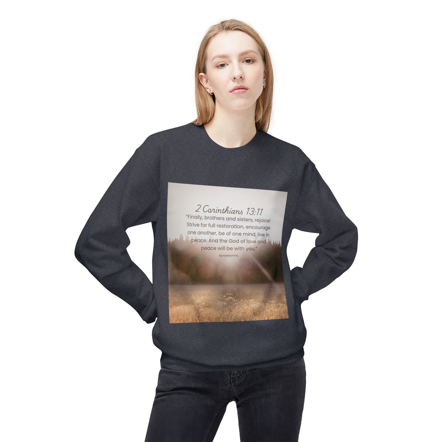 Unisex Midweight Softstyle Fleece Crewneck Sweatshirt