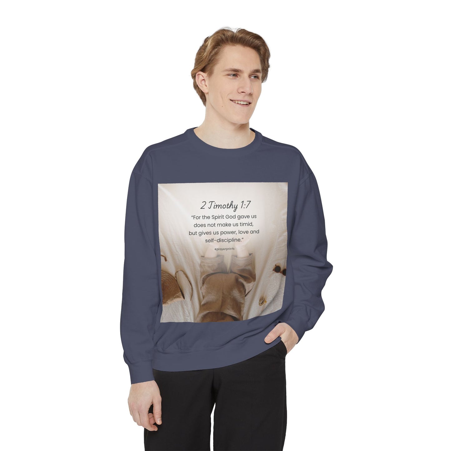 Unisex Garment-Dyed Sweatshirt