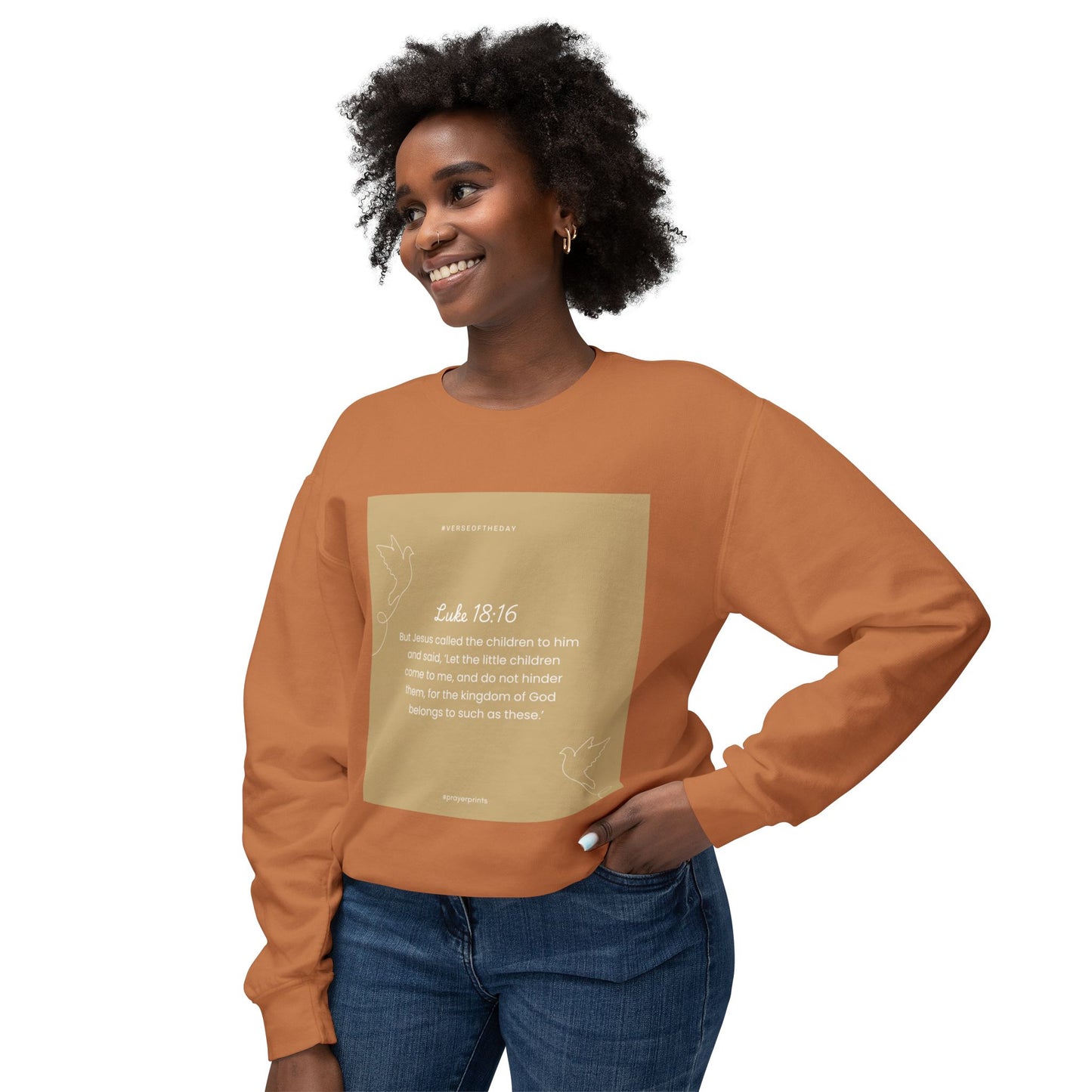 Unisex Lightweight Crewneck Sweatshirt