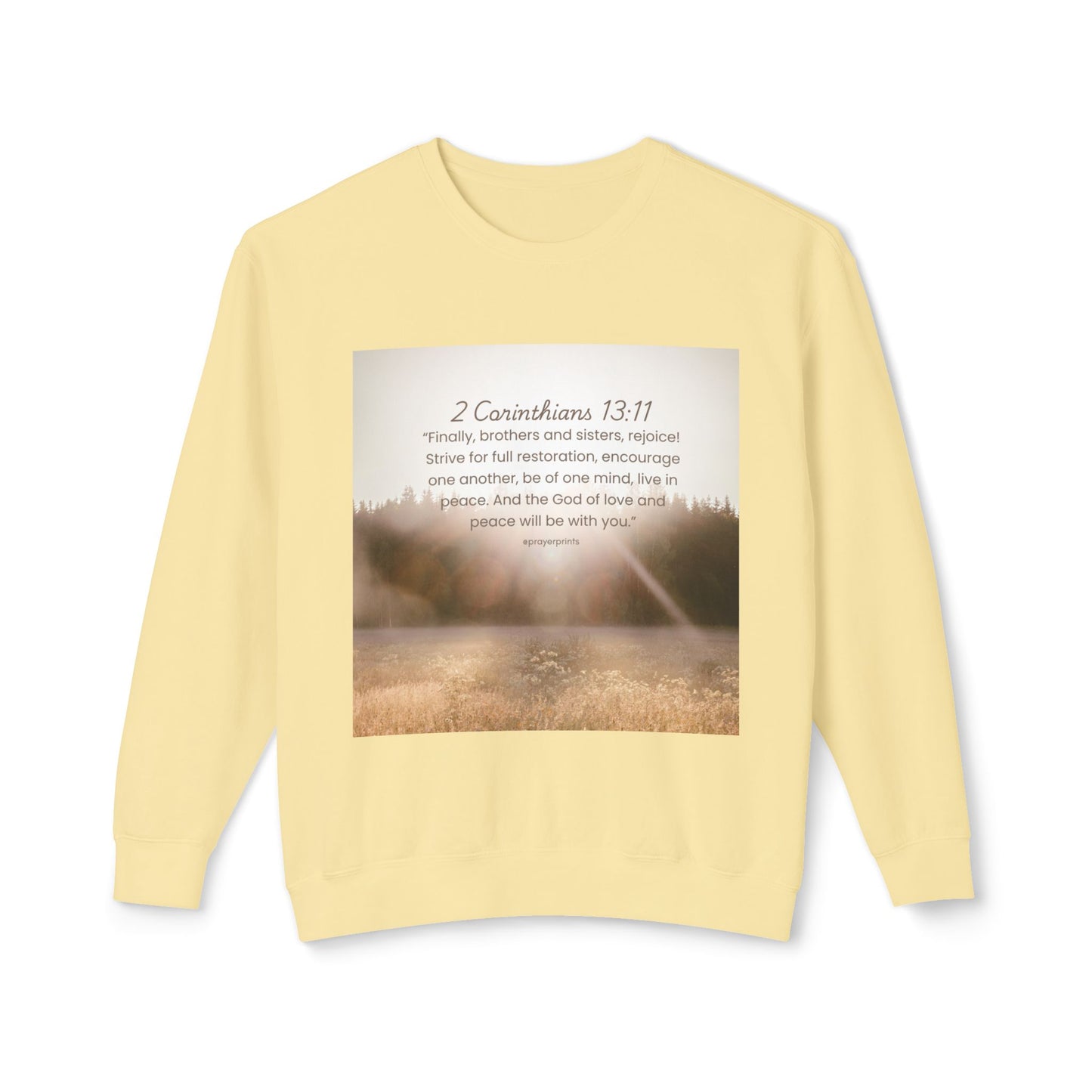Unisex Lightweight Crewneck Sweatshirt