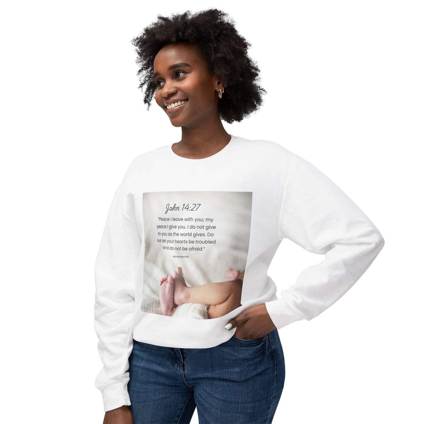Unisex Lightweight Crewneck Sweatshirt