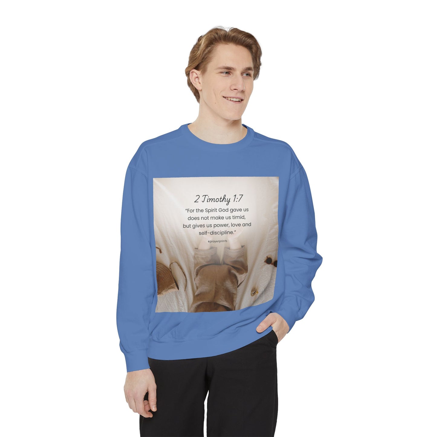 Unisex Garment-Dyed Sweatshirt