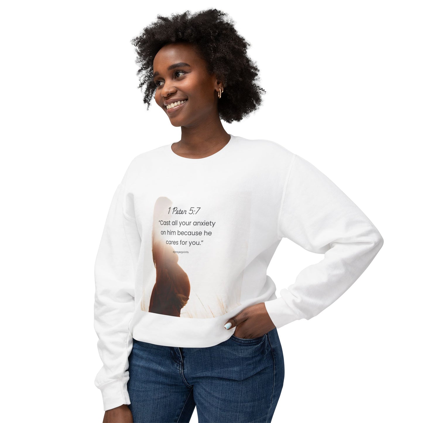 Unisex Lightweight Crewneck Sweatshirt