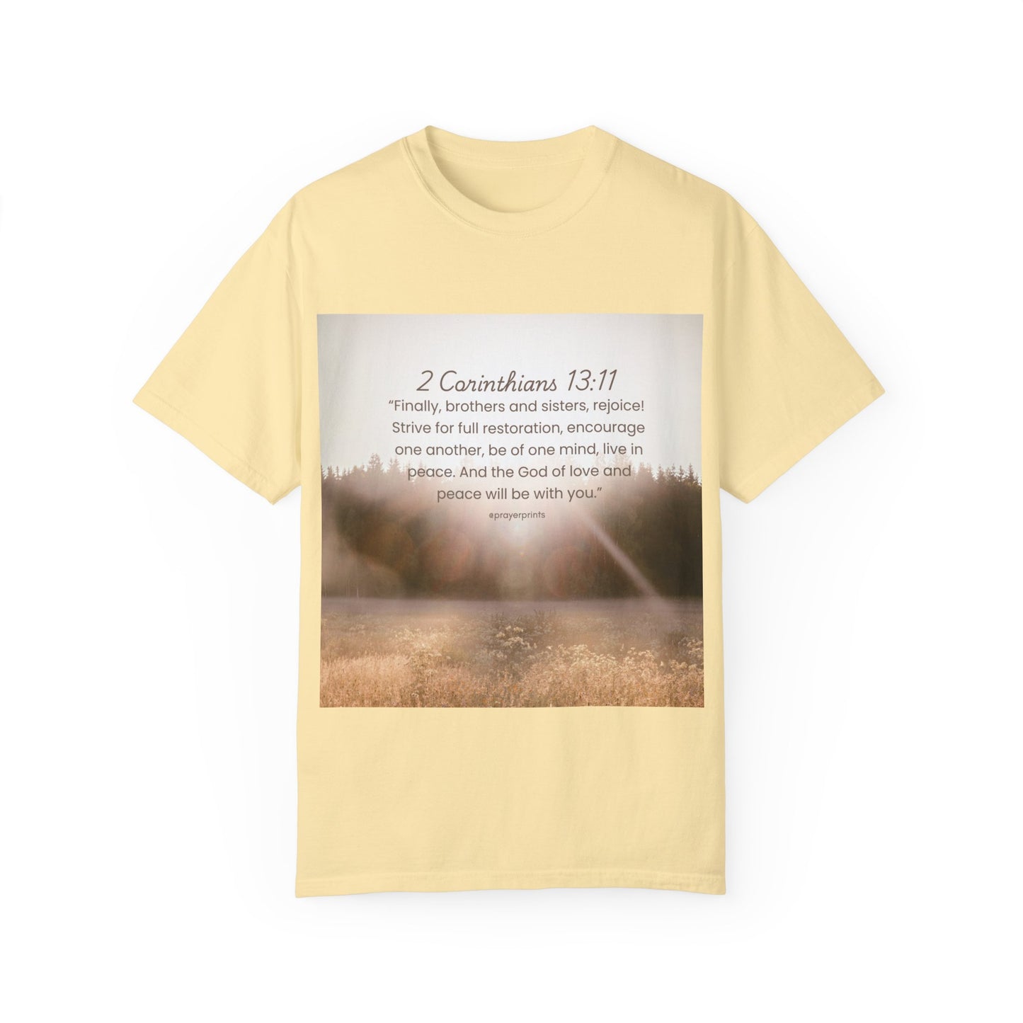 Unisex Garment-Dyed T-shirt