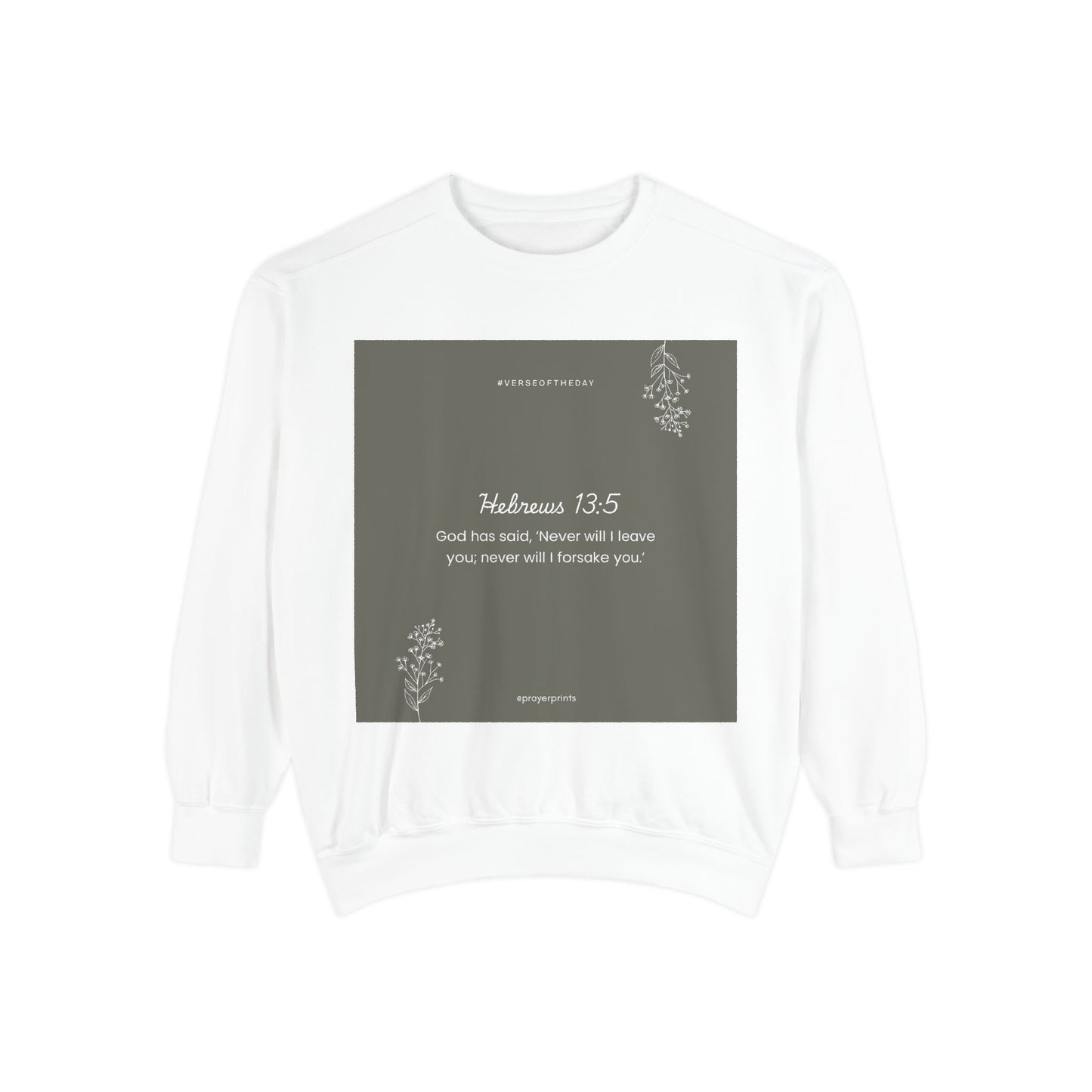 Unisex Garment-Dyed Sweatshirt