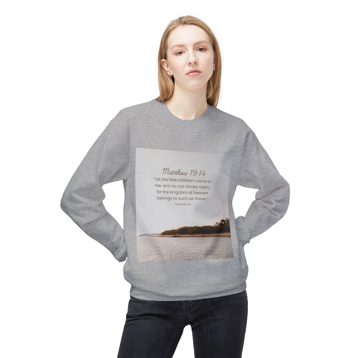 Unisex Midweight Softstyle Fleece Crewneck Sweatshirt
