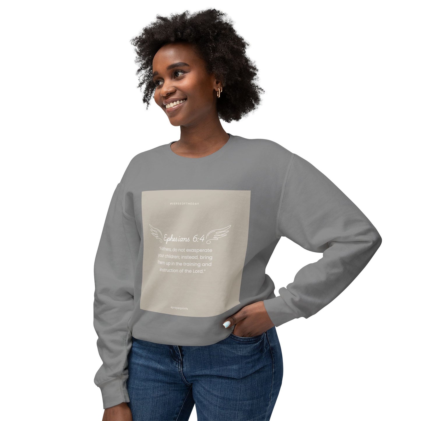 Unisex Lightweight Crewneck Sweatshirt