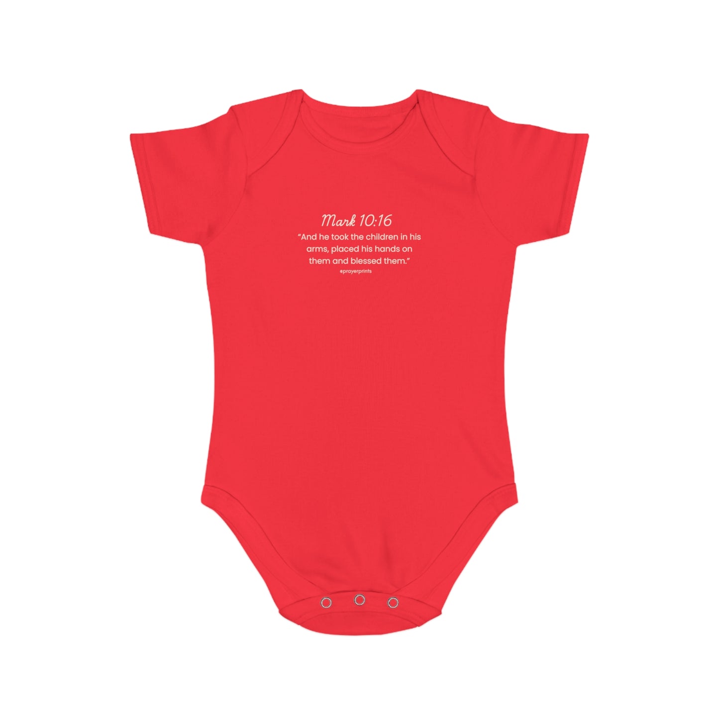 Short Sleeve Baby Bodysuit