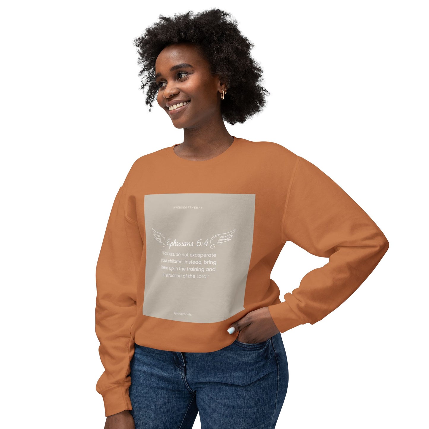 Unisex Lightweight Crewneck Sweatshirt