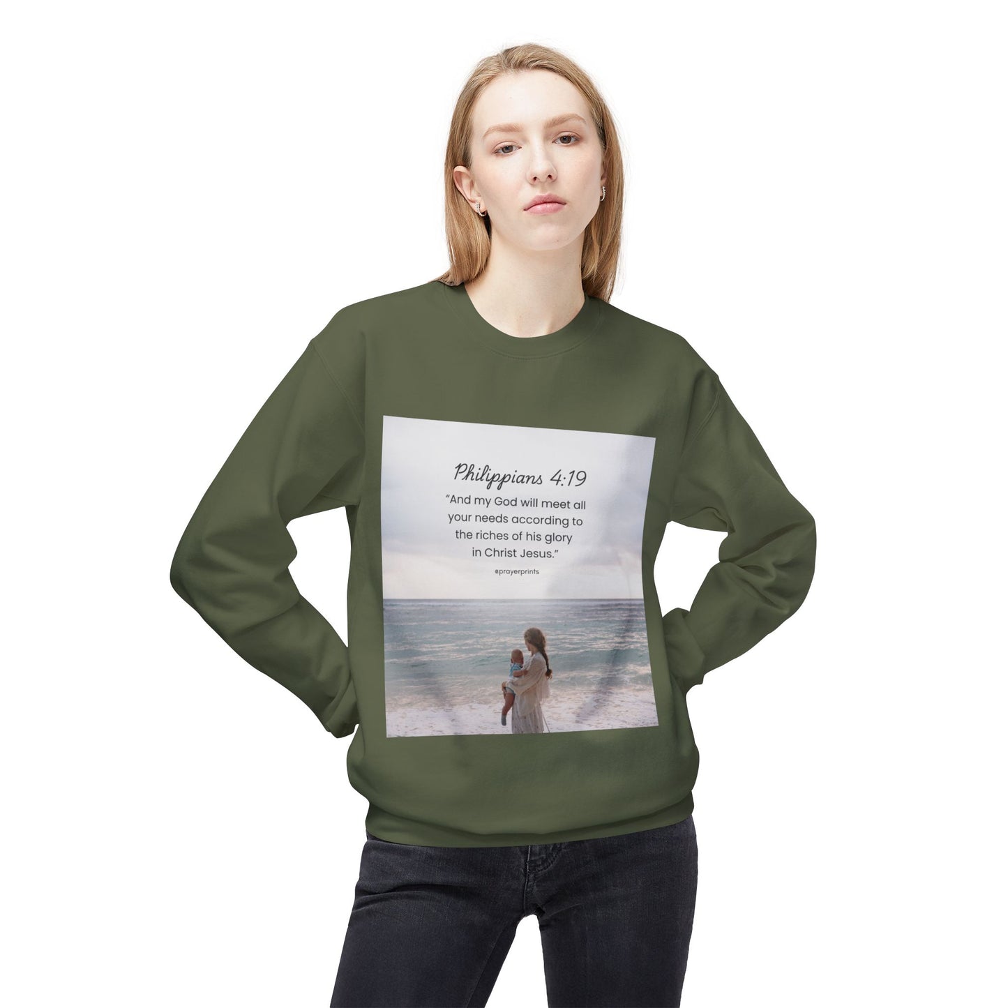 Unisex Midweight Softstyle Fleece Crewneck Sweatshirt