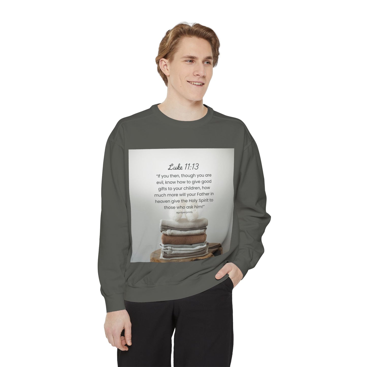 Unisex Garment-Dyed Sweatshirt