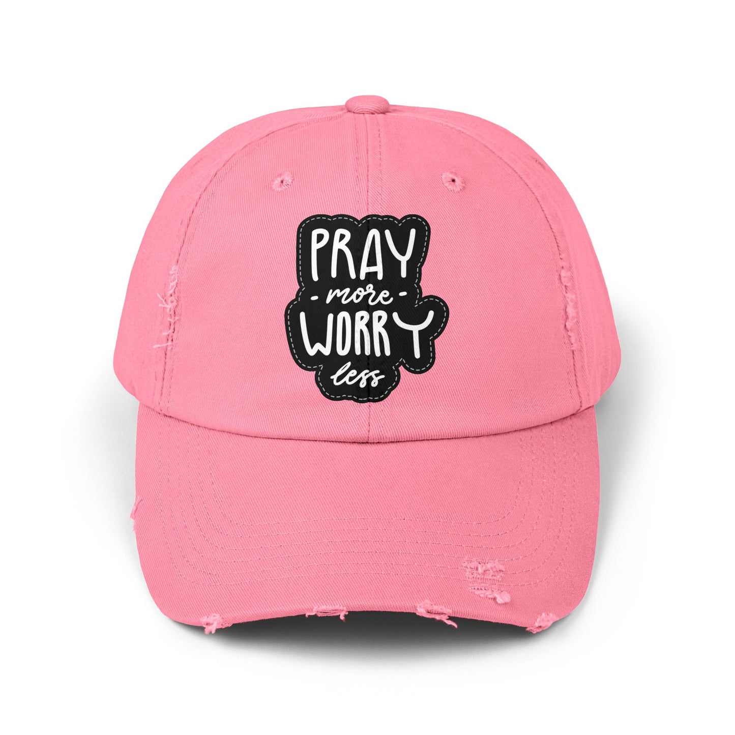 Unisex Distressed Cap Tan