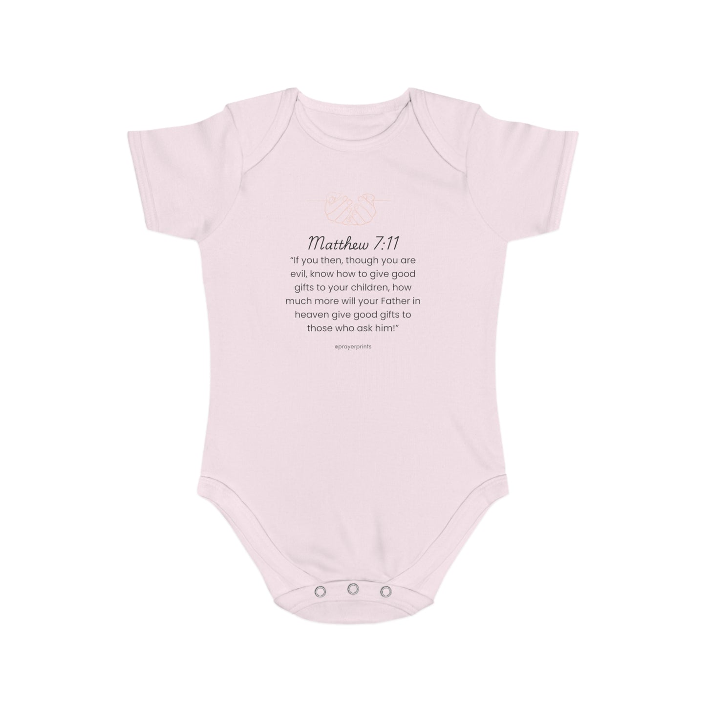 Short Sleeve Baby Bodysuit