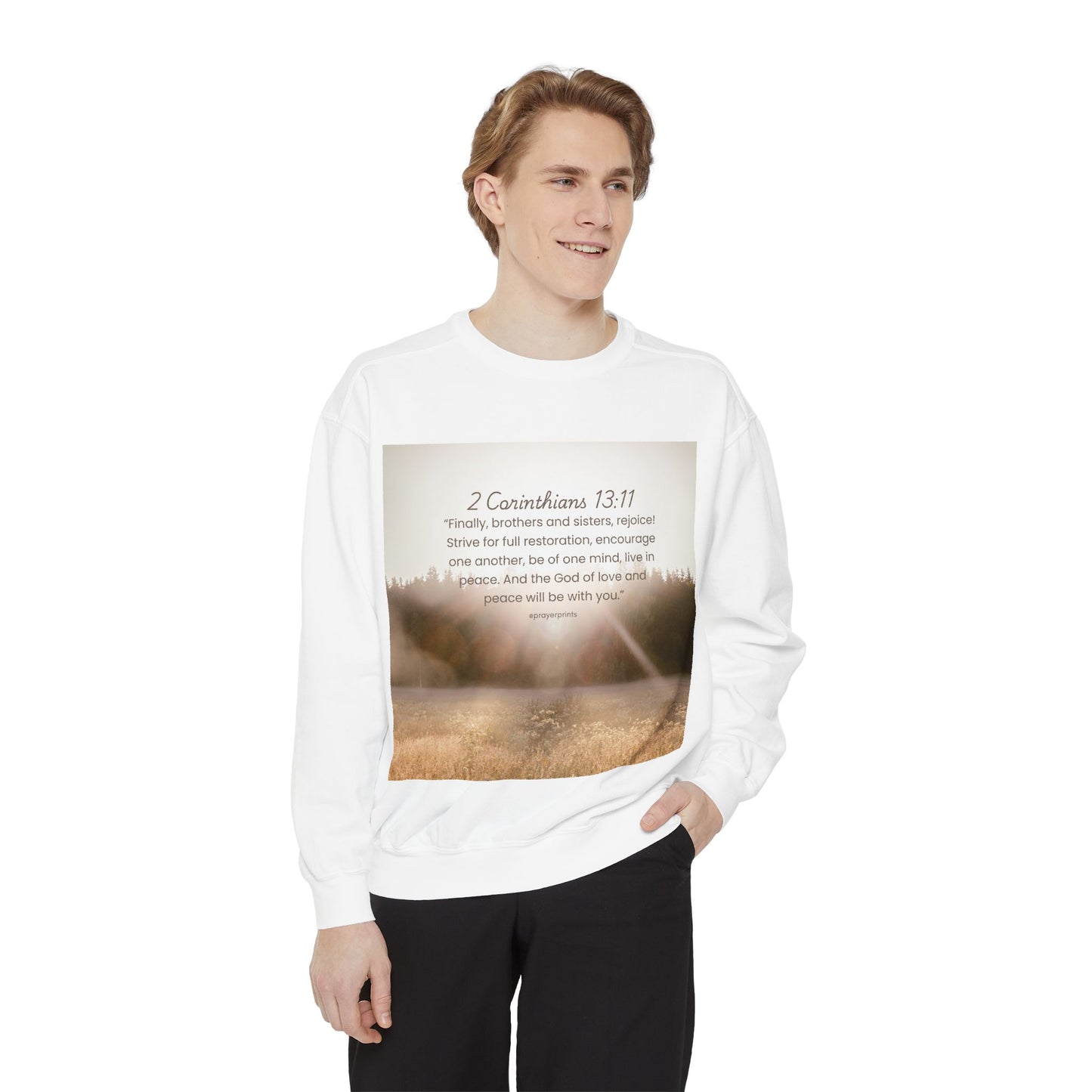 Unisex Garment-Dyed Sweatshirt