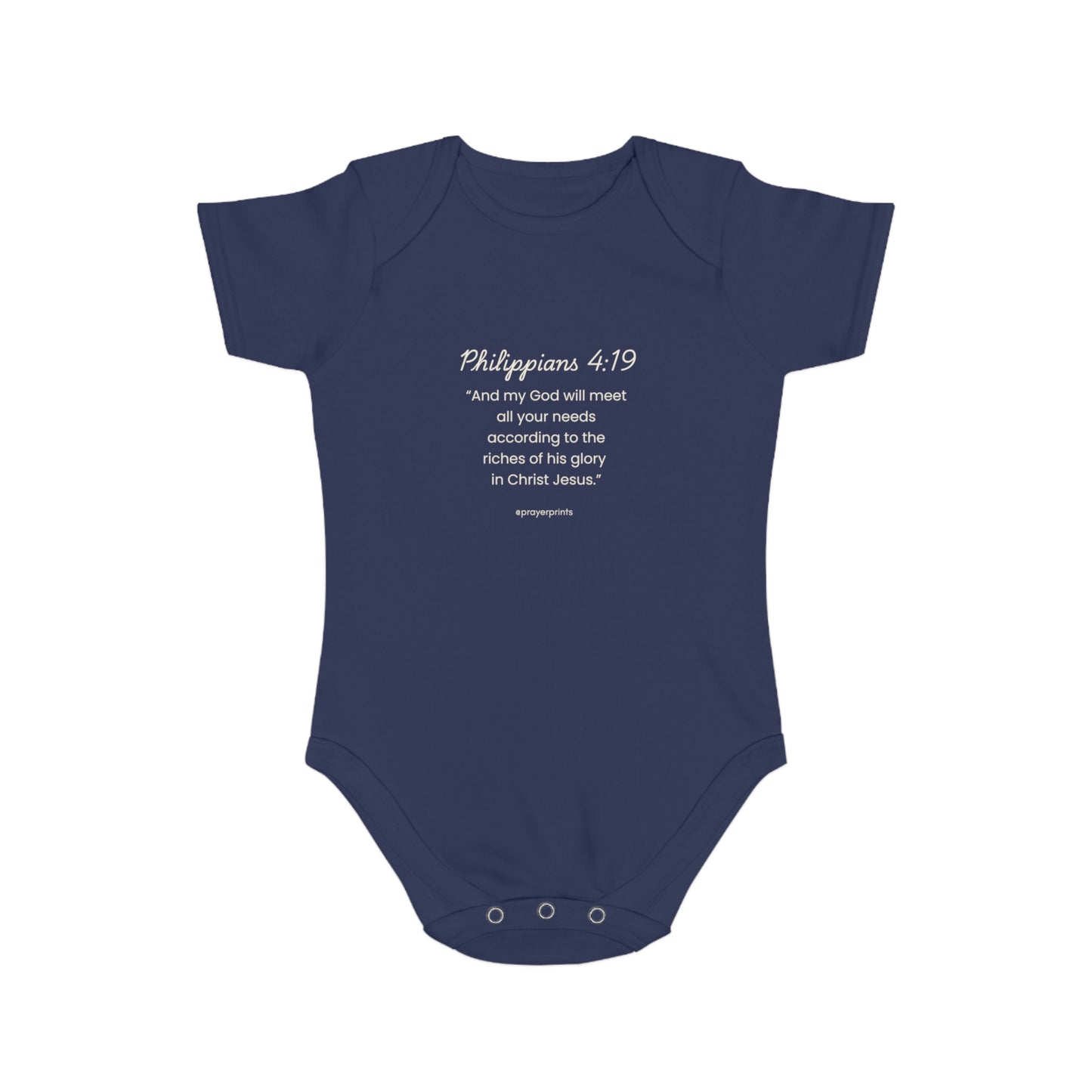 Short Sleeve Baby Bodysuit