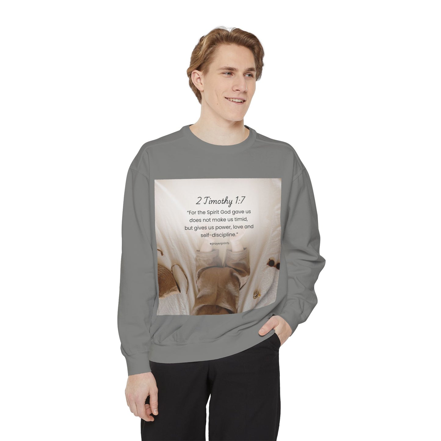 Unisex Garment-Dyed Sweatshirt