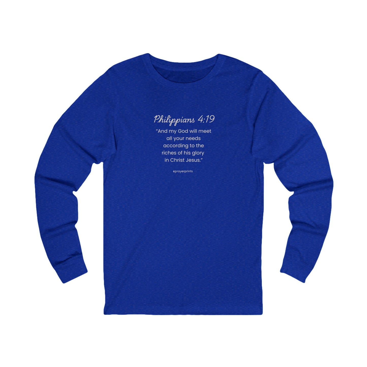 Unisex Jersey Long Sleeve Tee