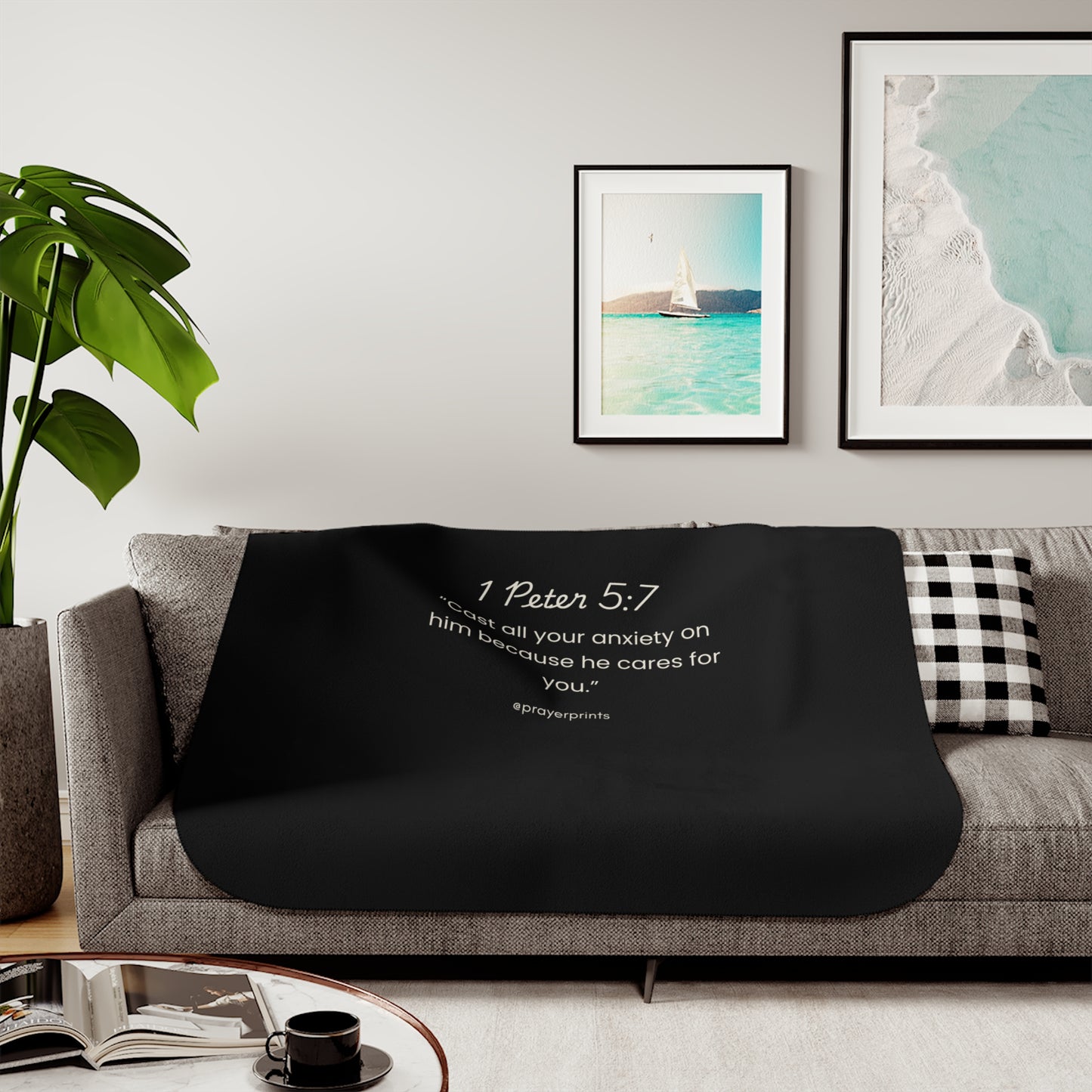 Sherpa Blanket, Two Colors