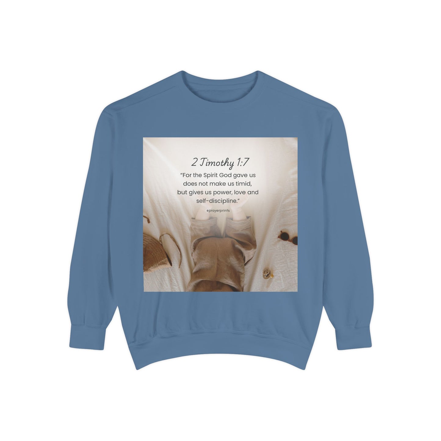 Unisex Garment-Dyed Sweatshirt