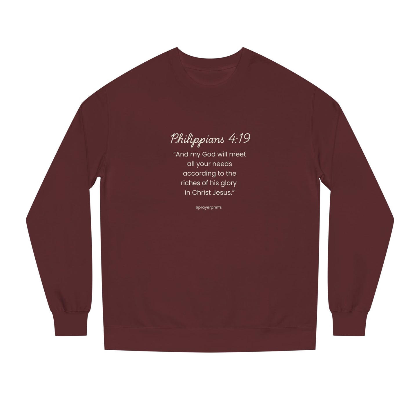 Unisex Crew Neck Sweatshirt
