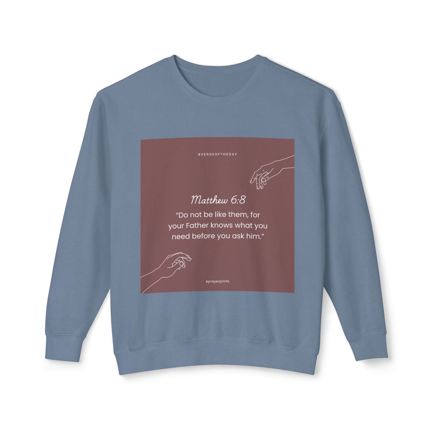Unisex Lightweight Crewneck Sweatshirt