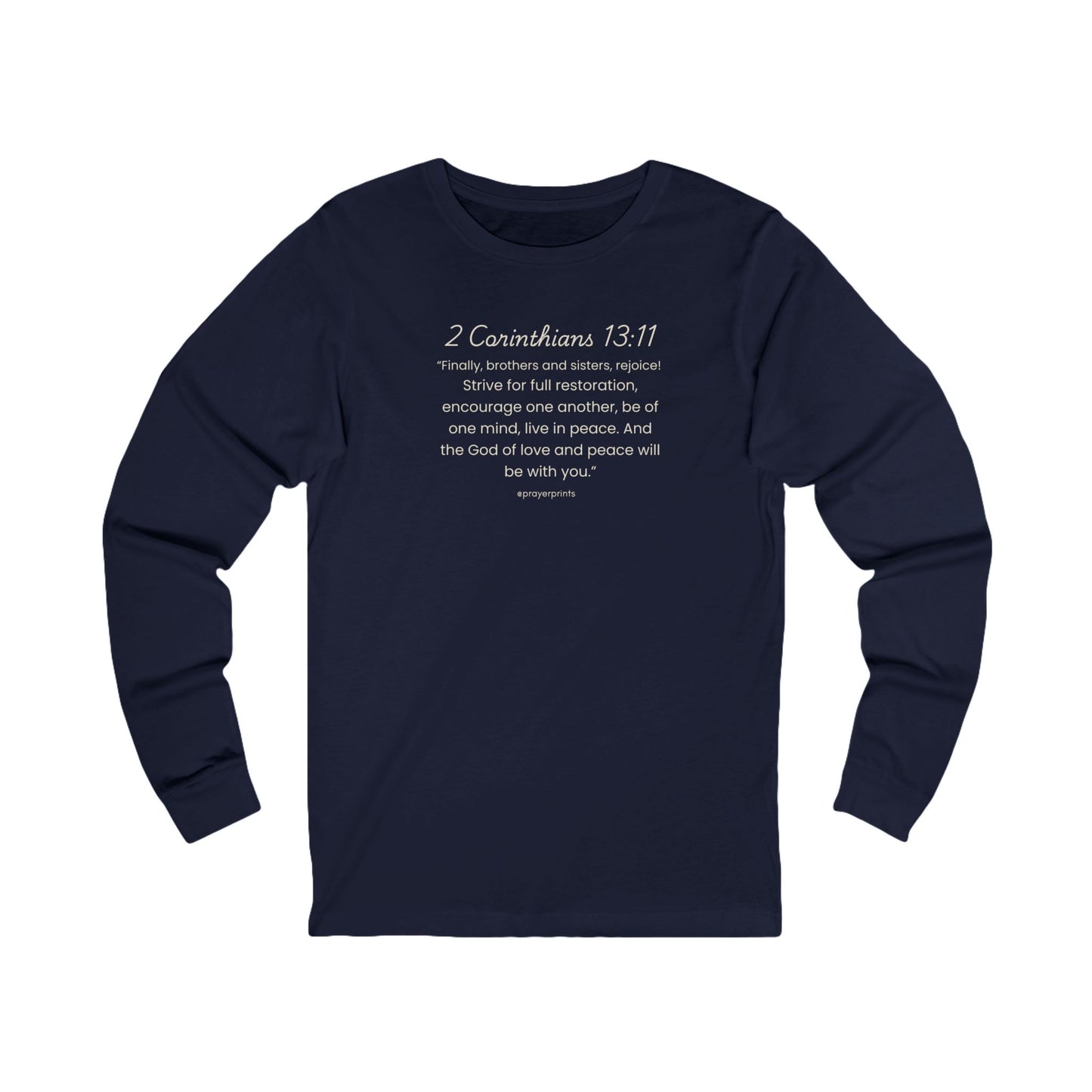 Unisex Jersey Long Sleeve Tee