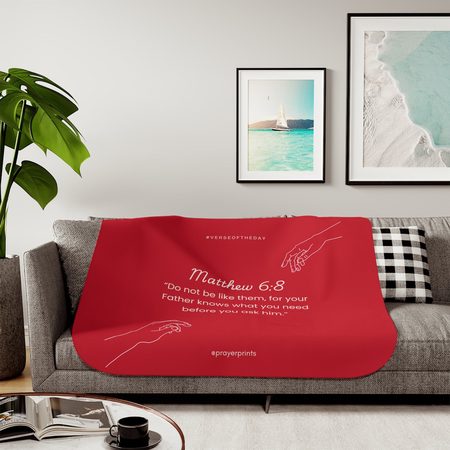Sherpa Blanket, Two Colors