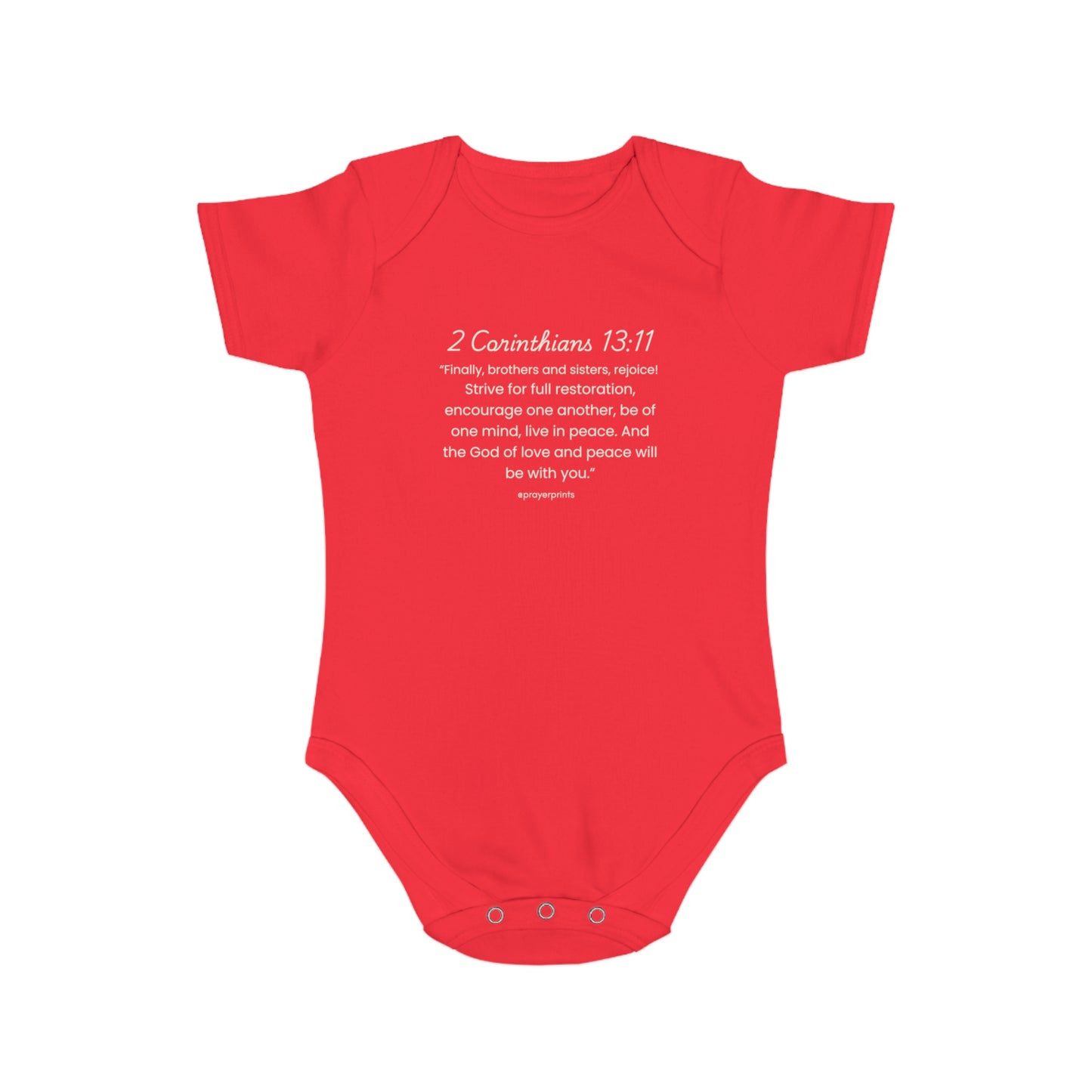 Short Sleeve Baby Bodysuit