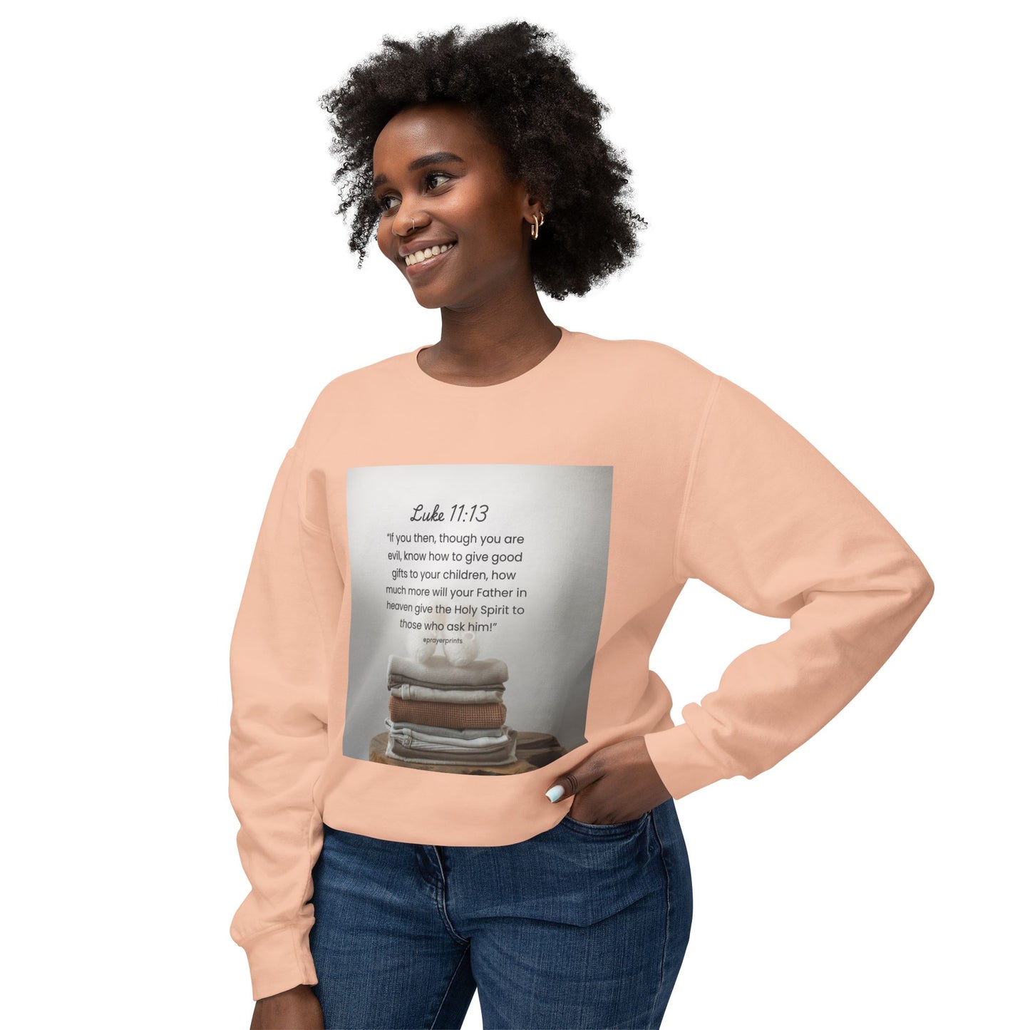 Unisex Lightweight Crewneck Sweatshirt