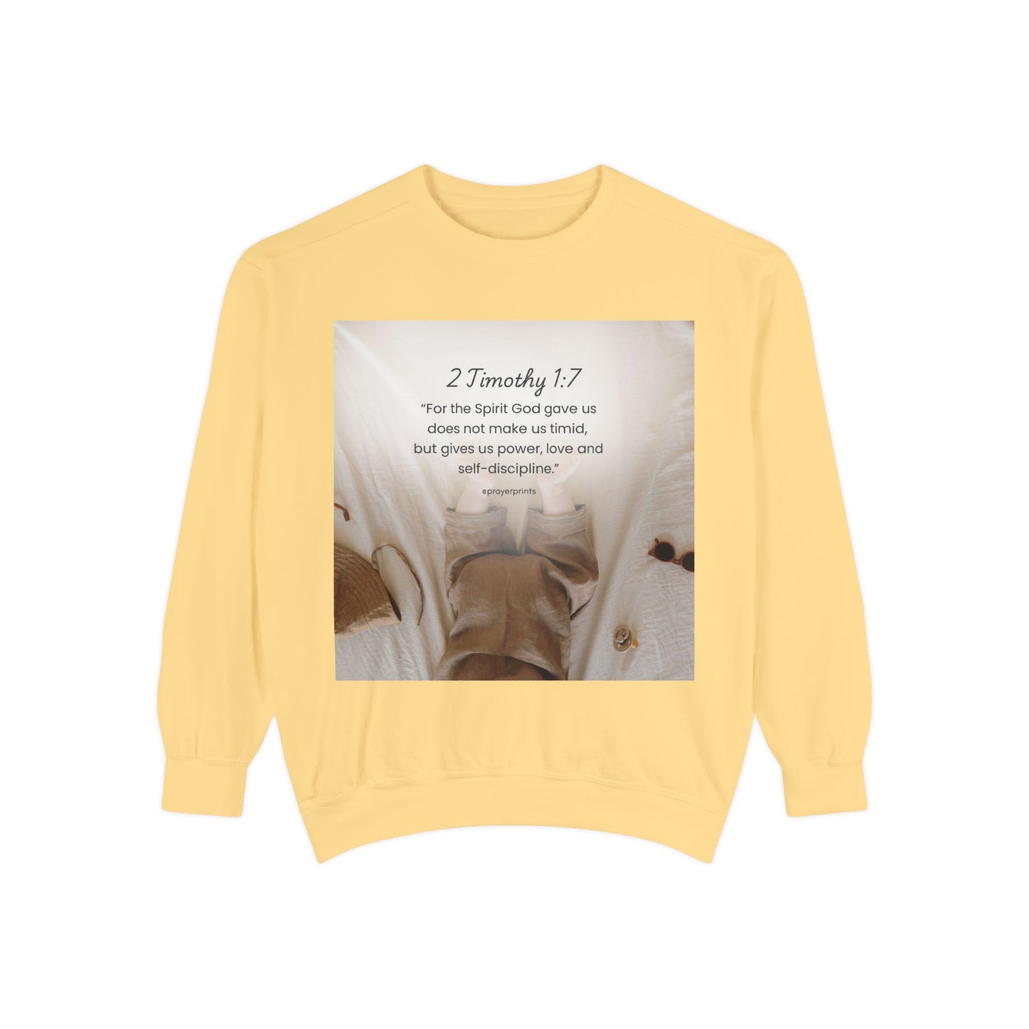 Unisex Garment-Dyed Sweatshirt