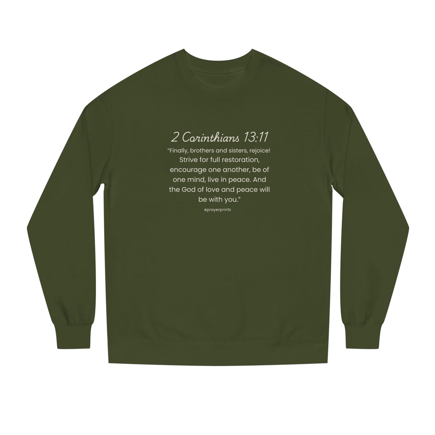 Unisex Crew Neck Sweatshirt