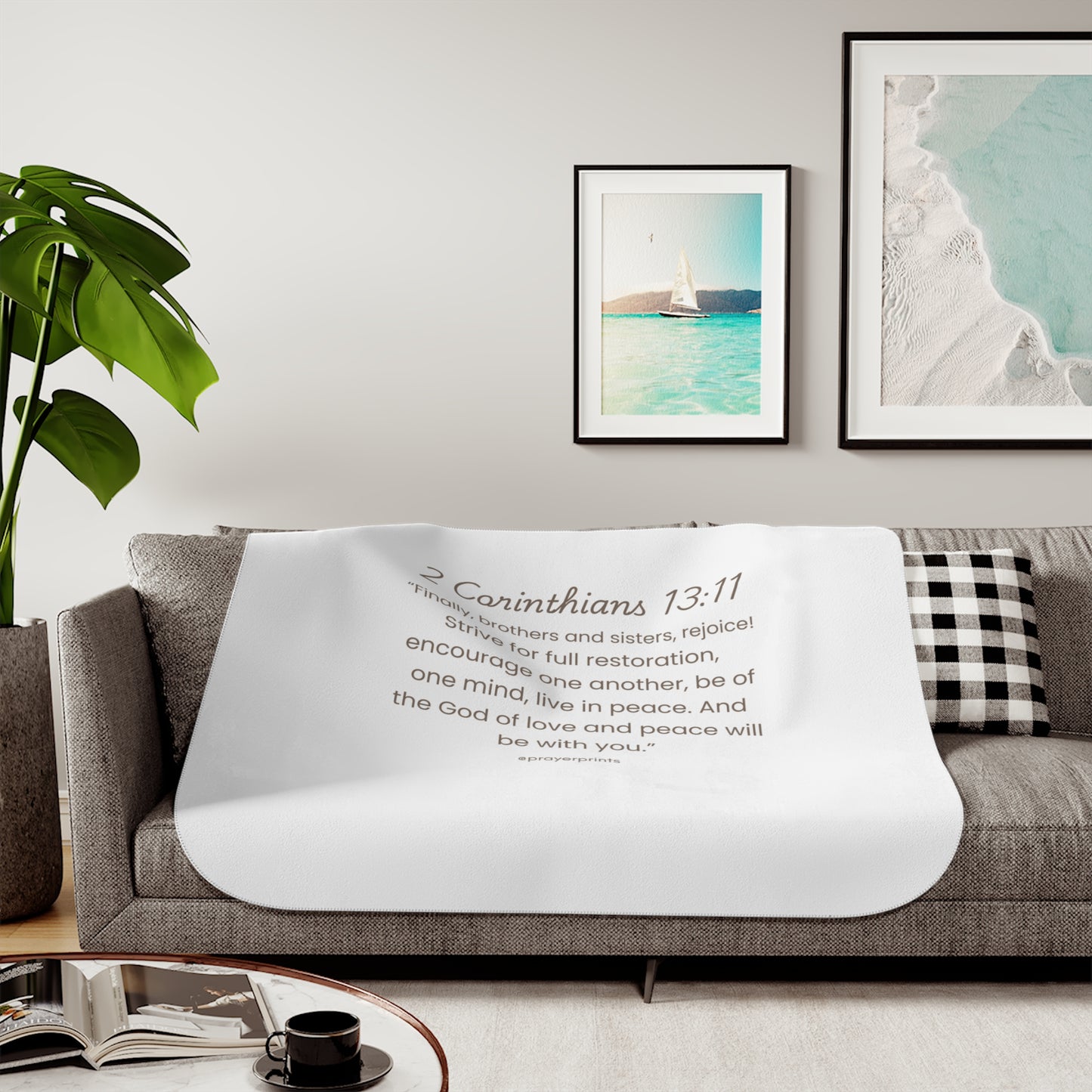 Sherpa Blanket, Two Colors