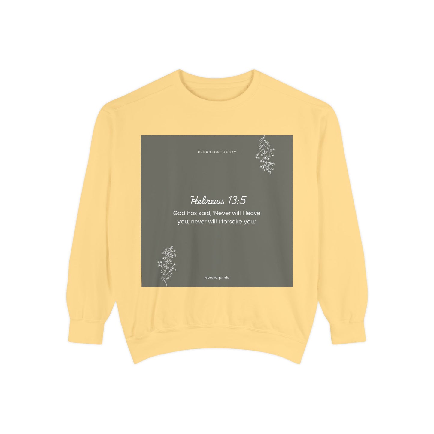 Unisex Garment-Dyed Sweatshirt