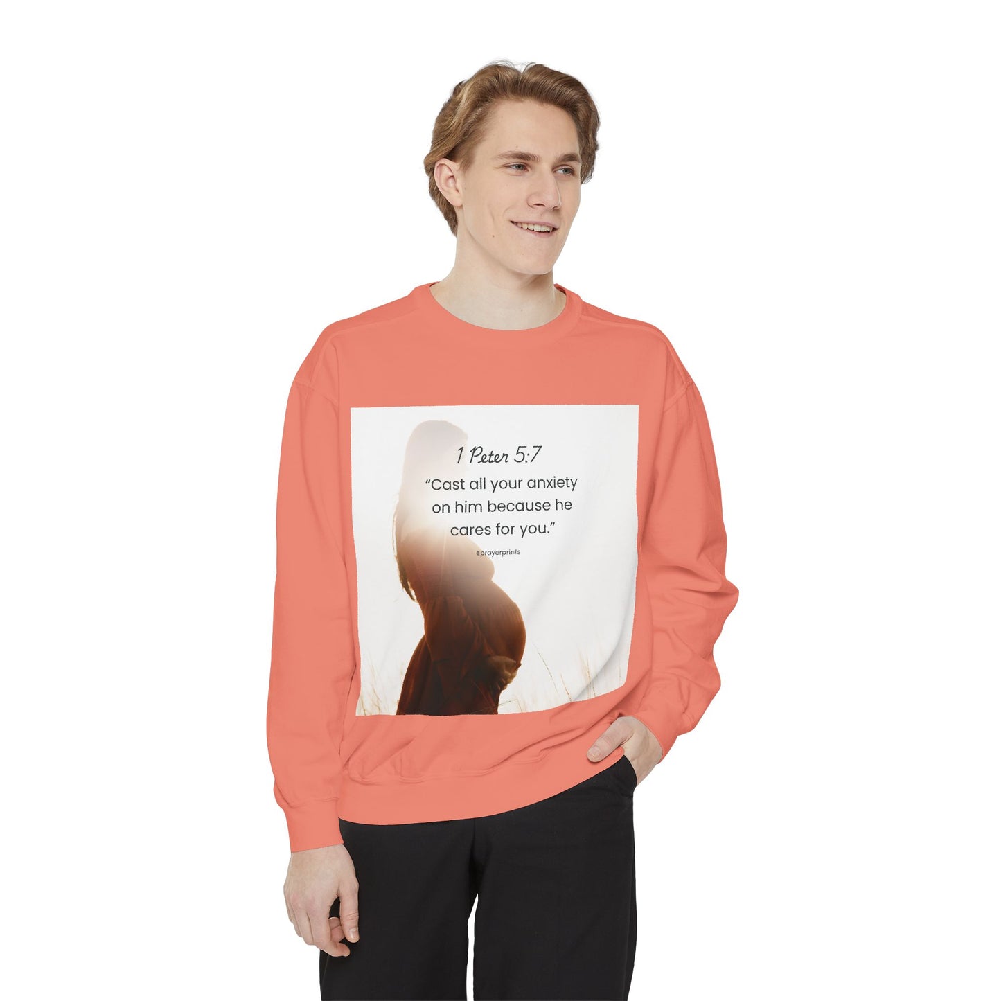 Unisex Garment-Dyed Sweatshirt