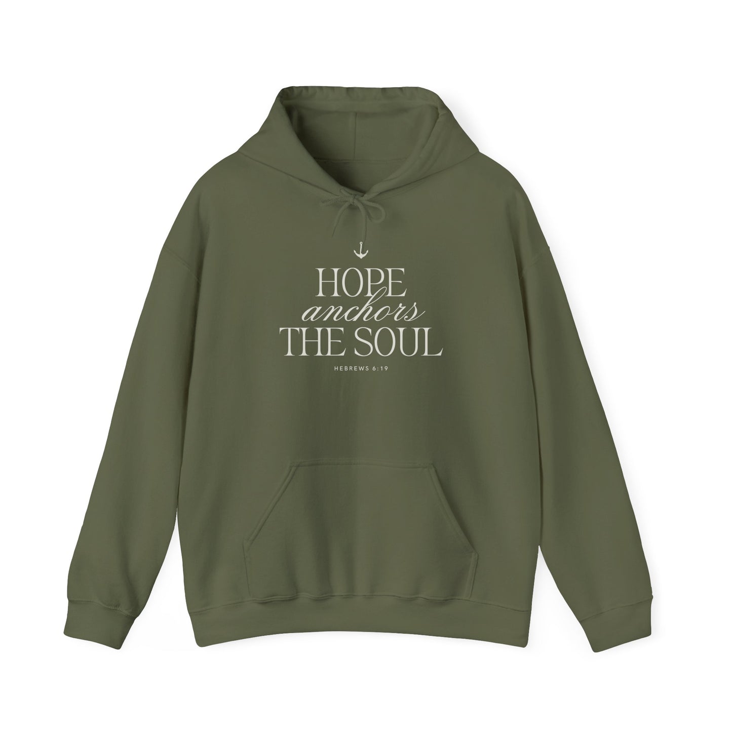 Hope Anchors the Soul Hoodie – Unisex Heavy Blend Sweatshirt