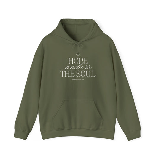 Hope Anchors the Soul Hoodie – Unisex Heavy Blend Sweatshirt