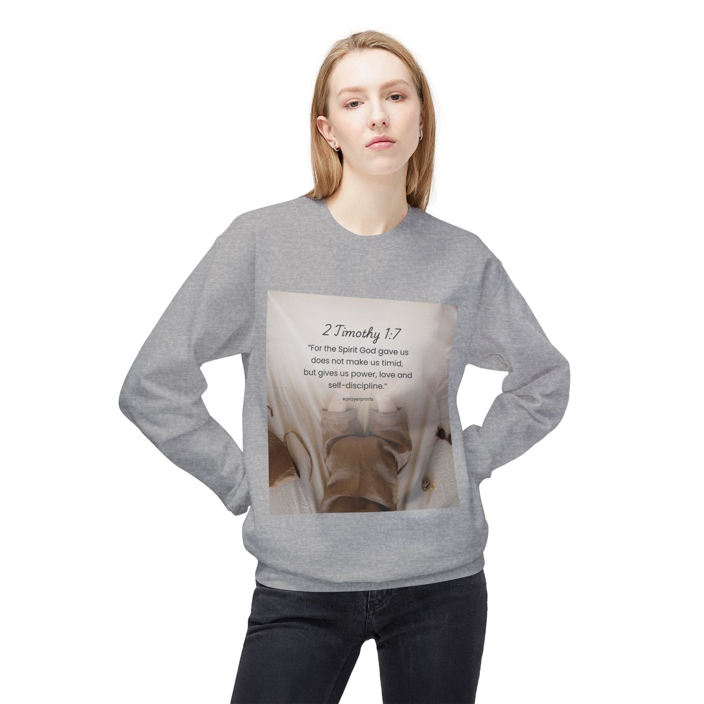 Unisex Midweight Softstyle Fleece Crewneck Sweatshirt