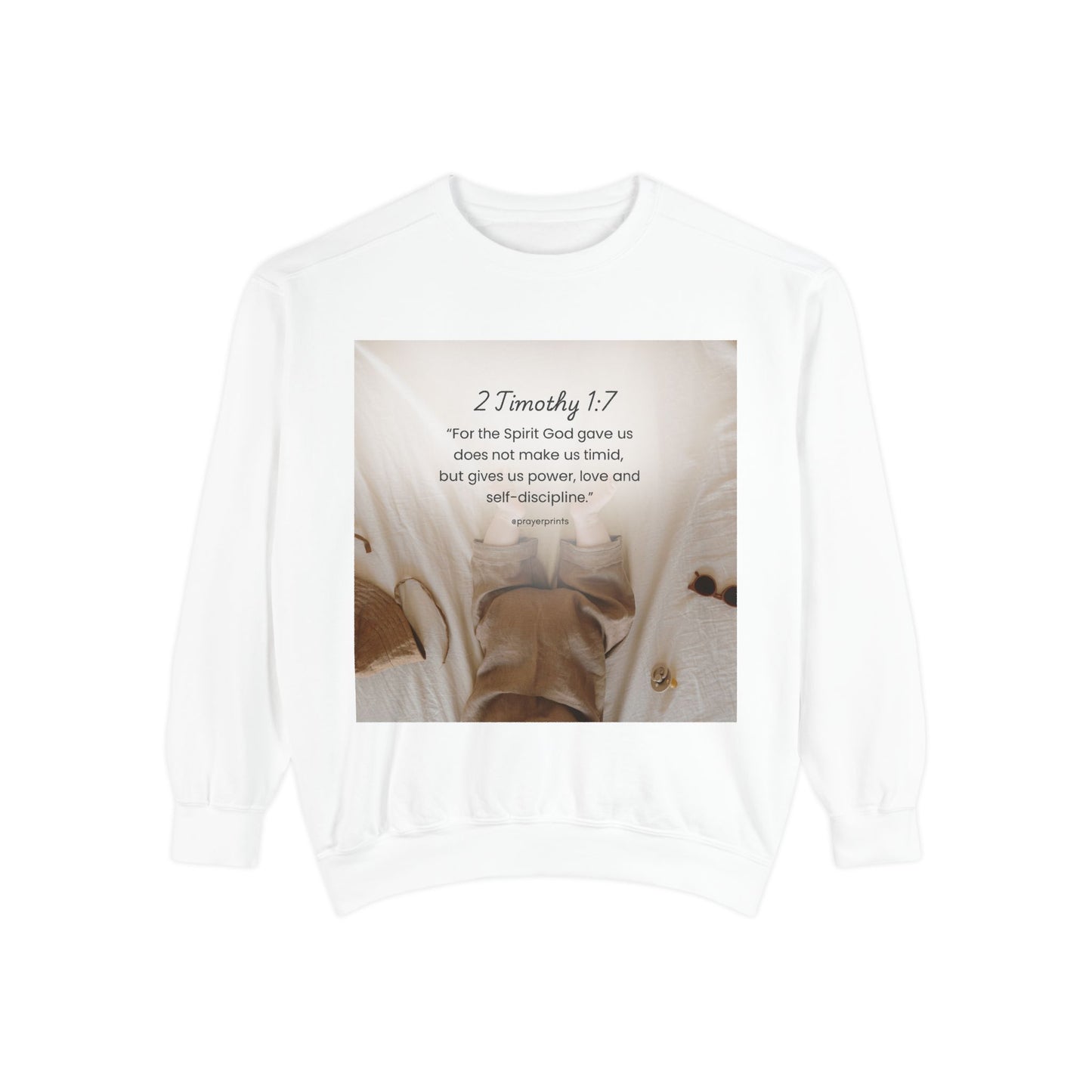 Unisex Garment-Dyed Sweatshirt