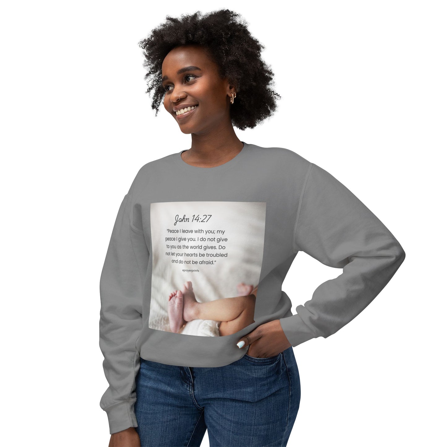Unisex Lightweight Crewneck Sweatshirt