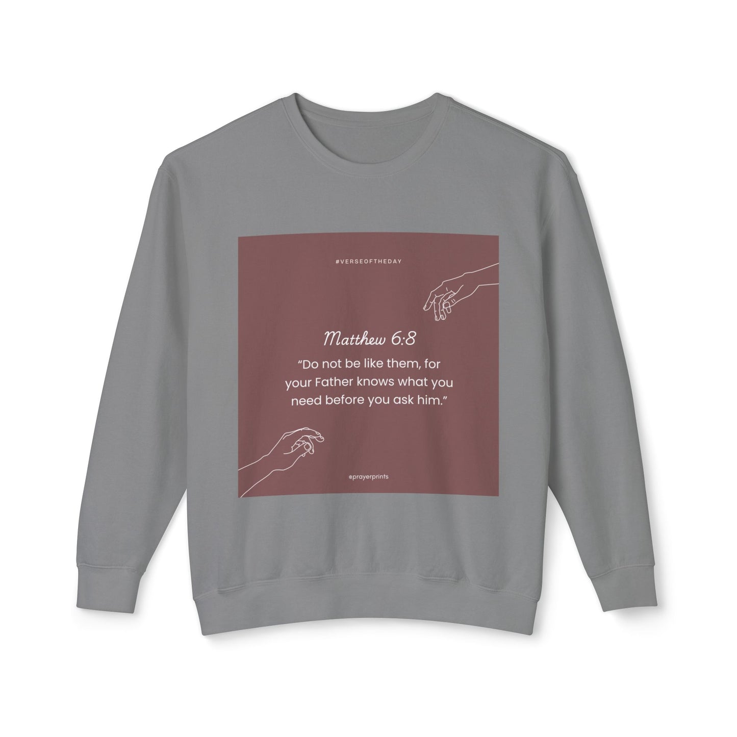 Unisex Lightweight Crewneck Sweatshirt