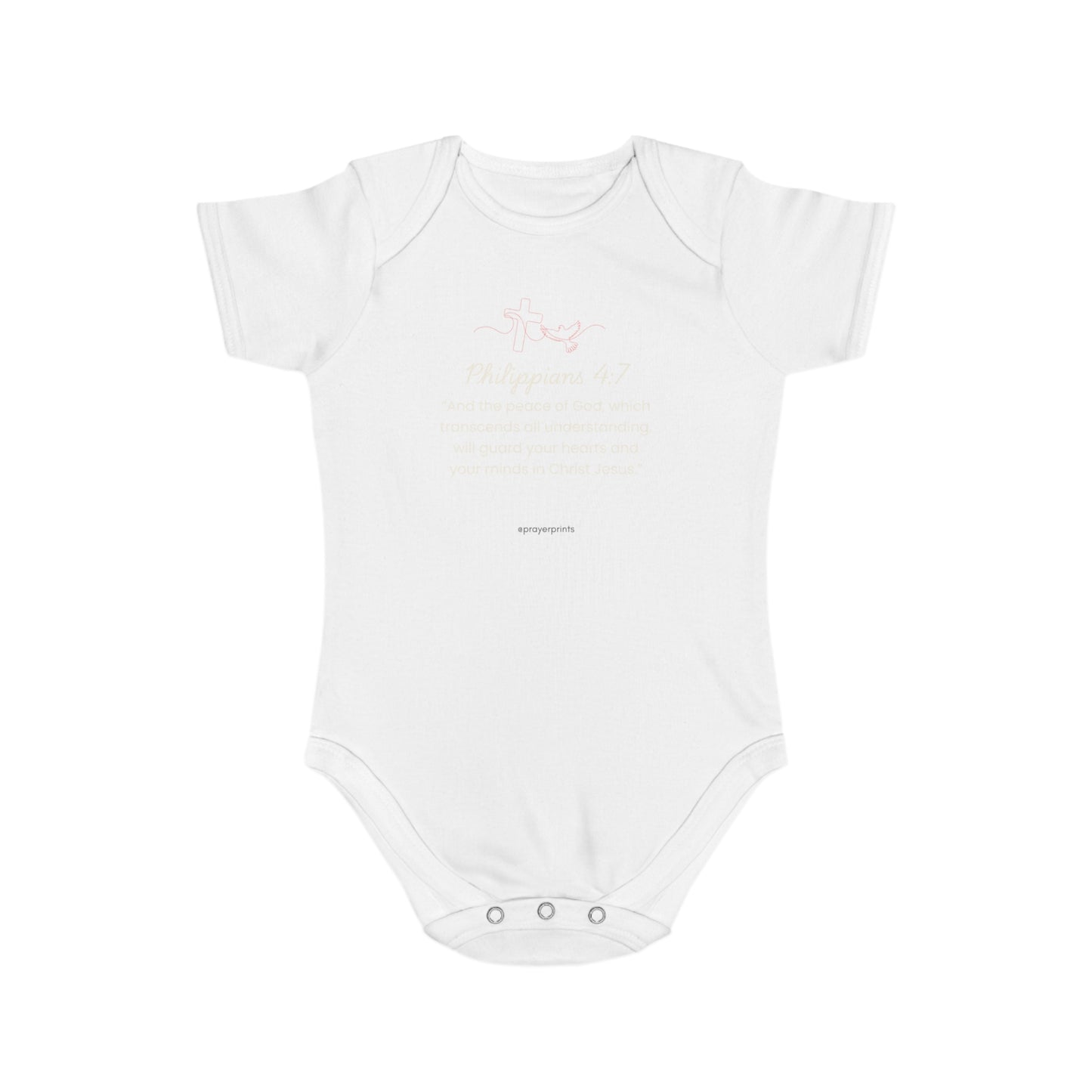 Short Sleeve Baby Bodysuit