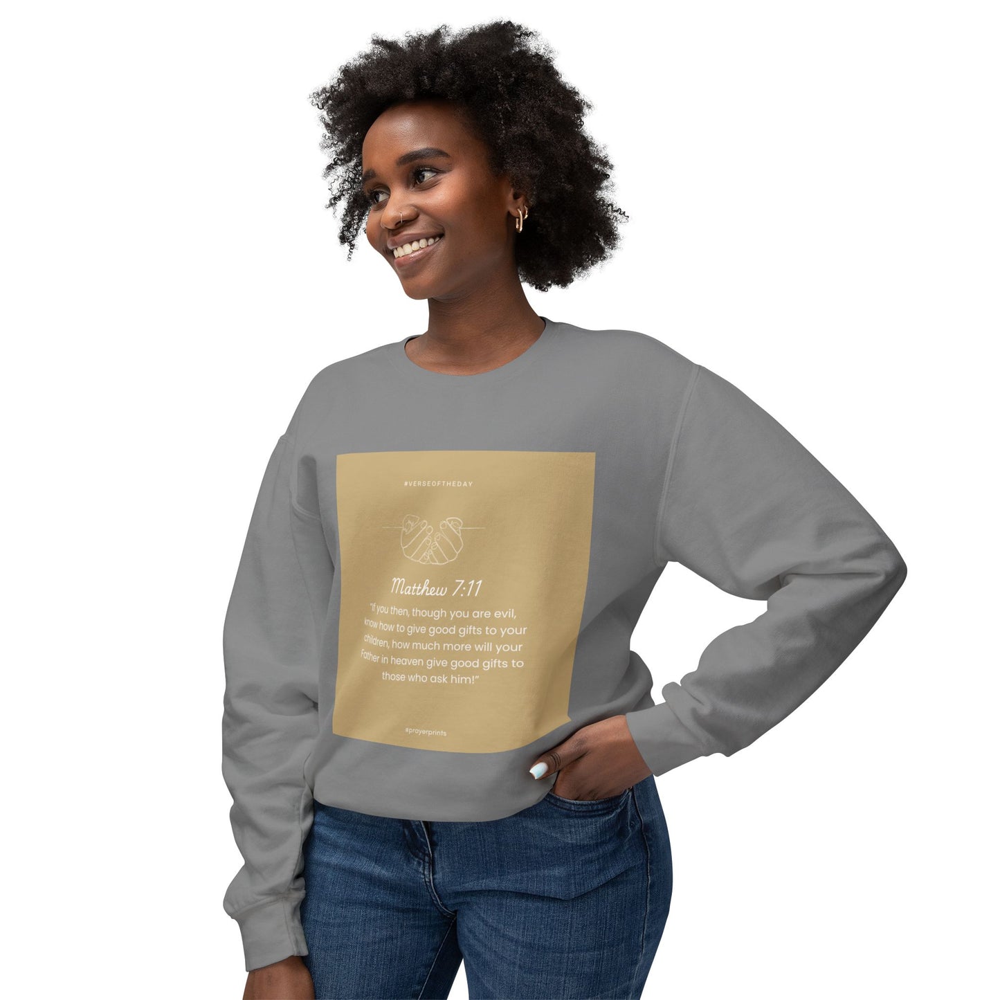 Unisex Lightweight Crewneck Sweatshirt
