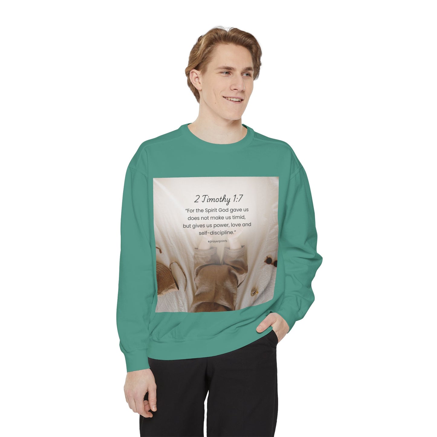 Unisex Garment-Dyed Sweatshirt